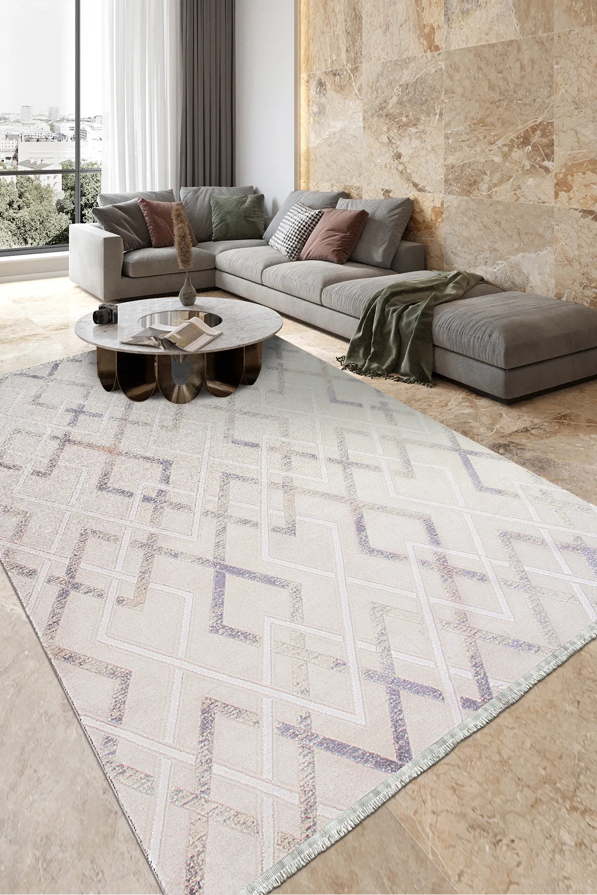 YoudayHomeCollection GASPİNA Model Oturma Odası Halısı · EBAT: 80X500