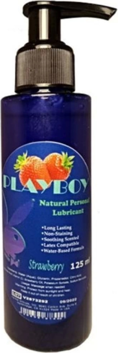Süper Playboy Natural Personal Lubricant Çilekli 125 ml