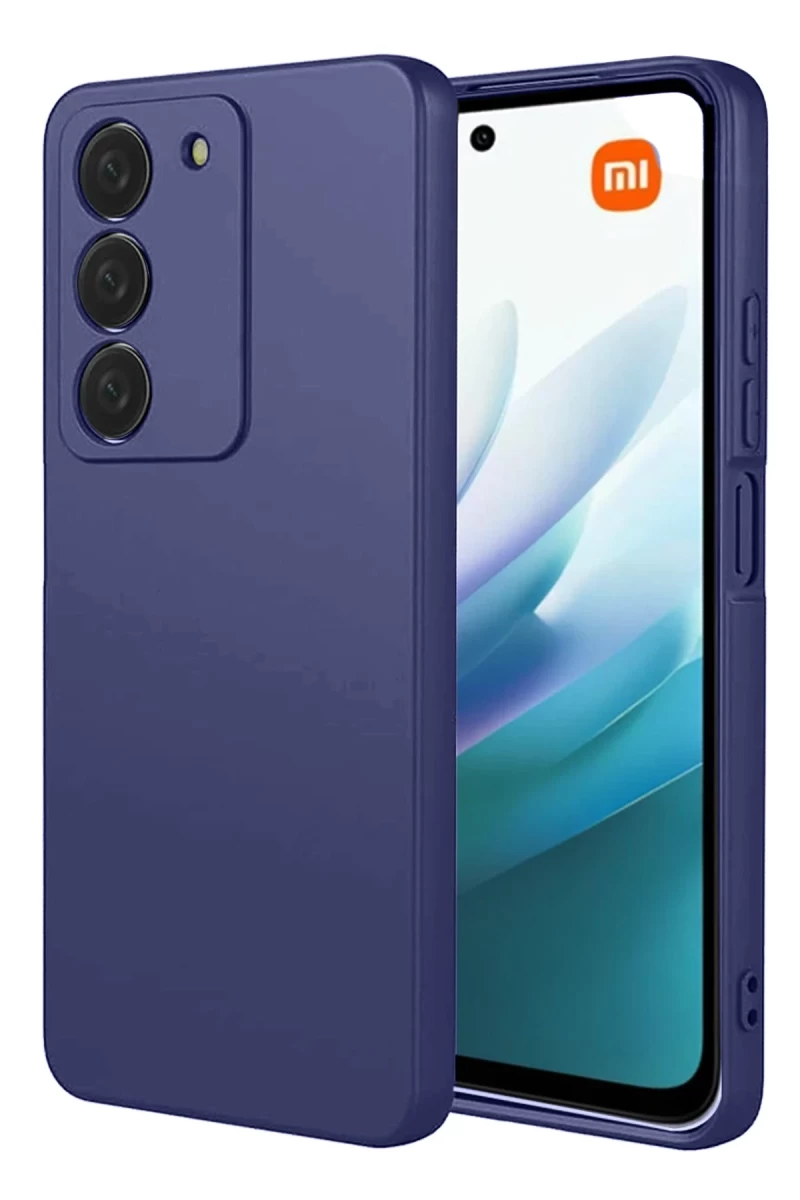 Xiaomi Redmi 15 4G Uyumlu First Silikon - Lacivert