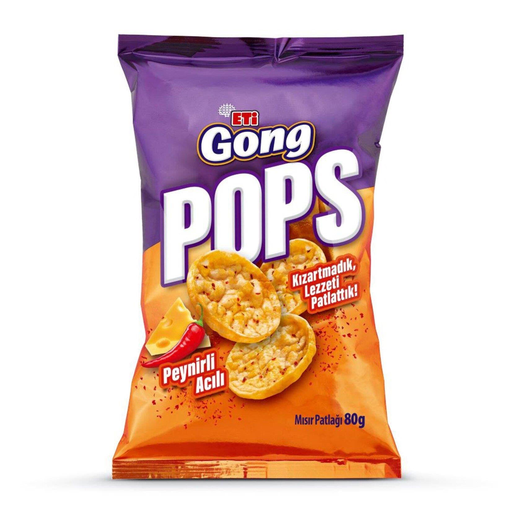 Gong Pops Peynirli 80gr 1 Adet