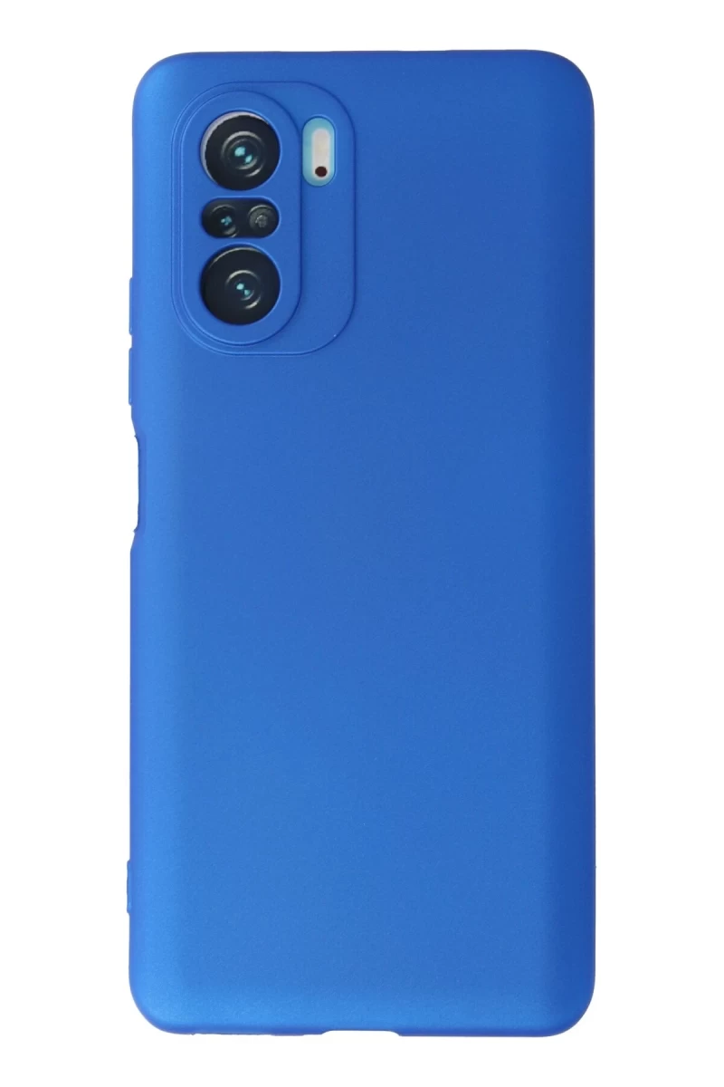Xiaomi Poco F3 Uyumlu Kılıf First Silikon - Mavi