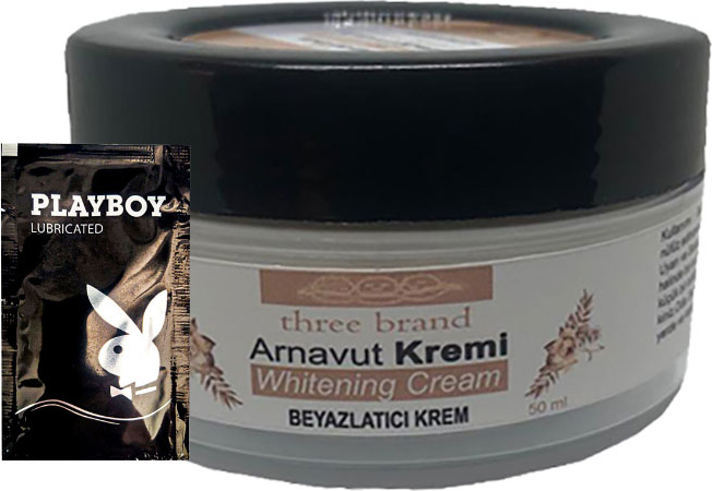 Three Brand Arnavut Kremi Whitens Cream 50 ml Sel Antikara Kremi SNMP20118 + 1 Adet Jel Hediye