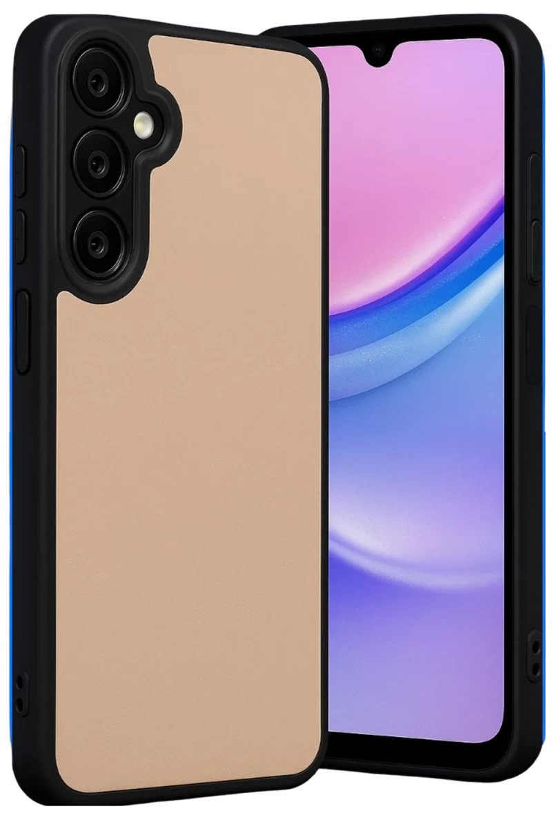 Samsung Galaxy A26 Uyumlu Kılıf Aras Deri Kapak - Pudra