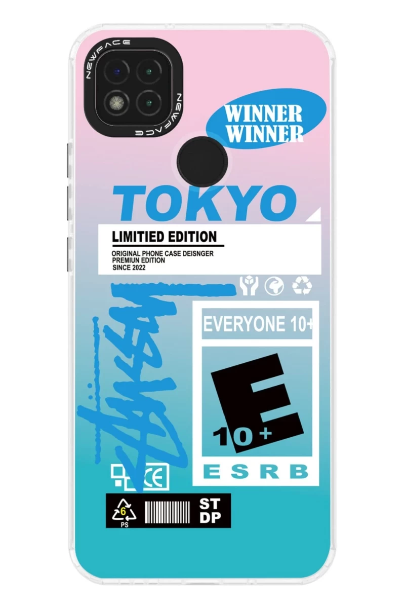 Xiaomi Redmi 9C Uyumlu Kılıf Estoril Desenli Kapak - Estoril - 1