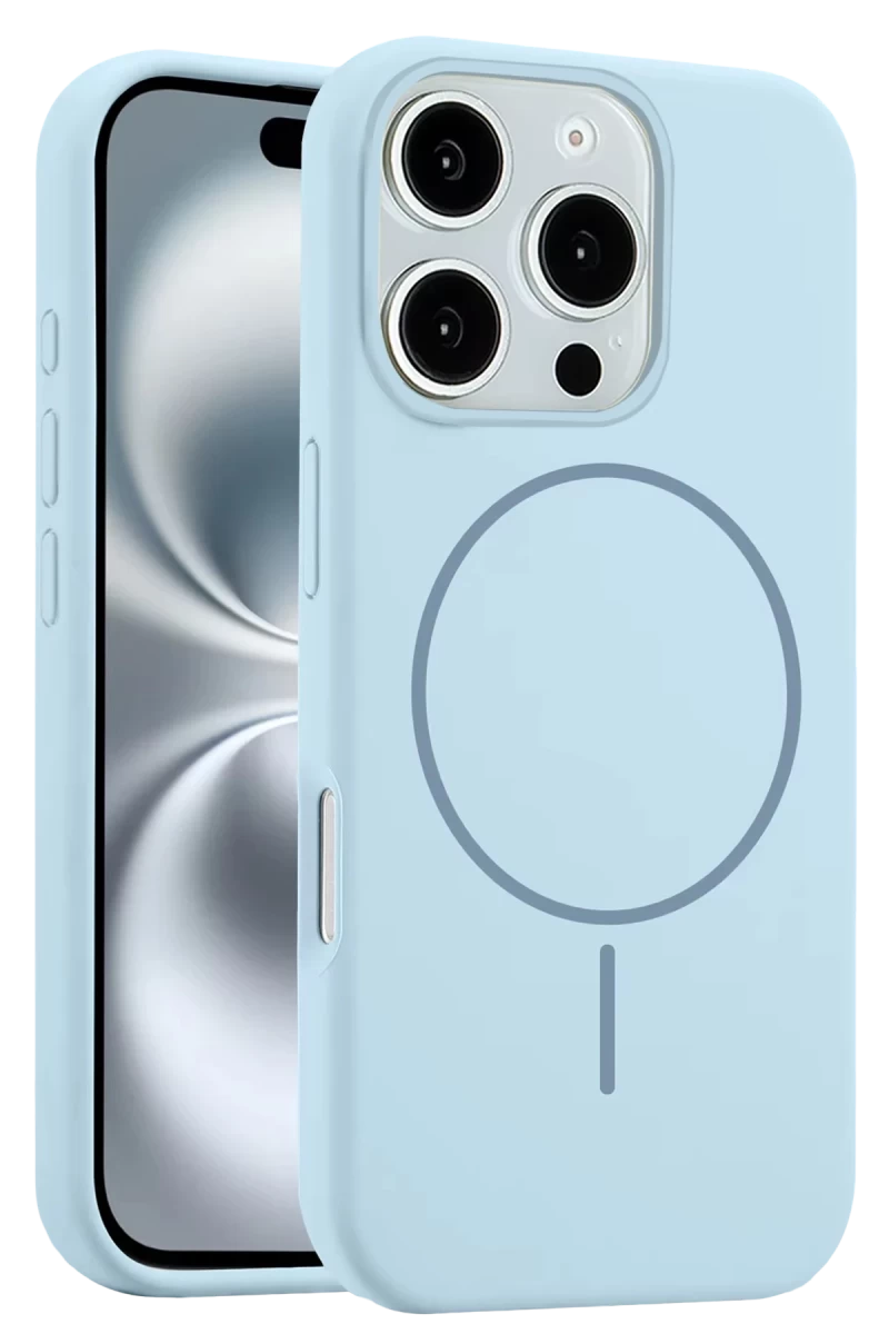 Joko Apple iPhone 16 Pro Uyumlu Kılıf Jully Magsafe Kapak - Mavi