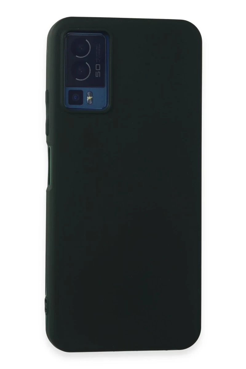 General Mobile GM 23 Kılıf First Silikon - Koyu Yeşil