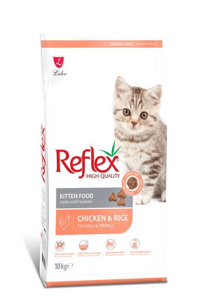 Reflex Tavuklu ve Pirinçli Yavru Kedi Maması 10 kg