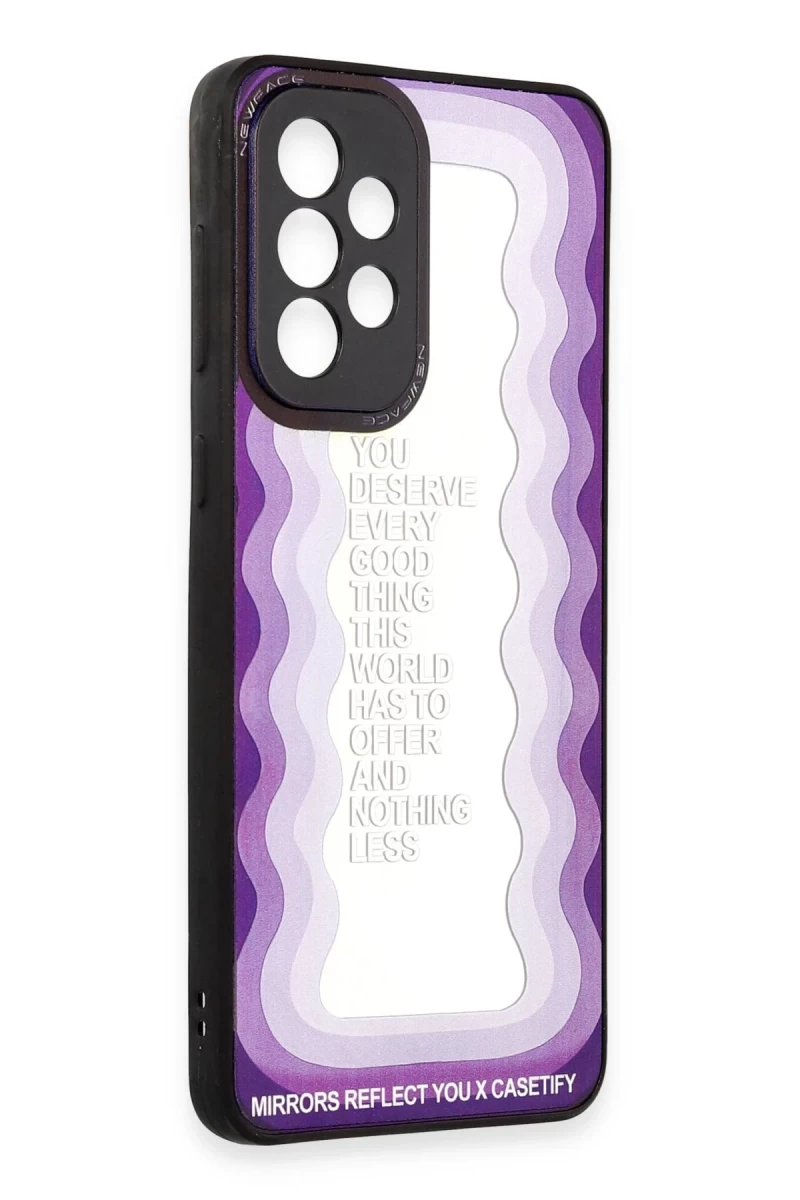 Samsung Galaxy A53 5G Uyumlu Kılıf Mirror Desenli Kapak - Mirror - 5