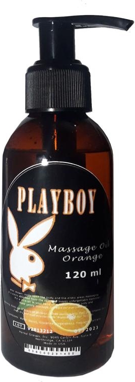 Playboy Masaj Yağı Portakal Aromalı Aromaterapi 120ML / Orang
