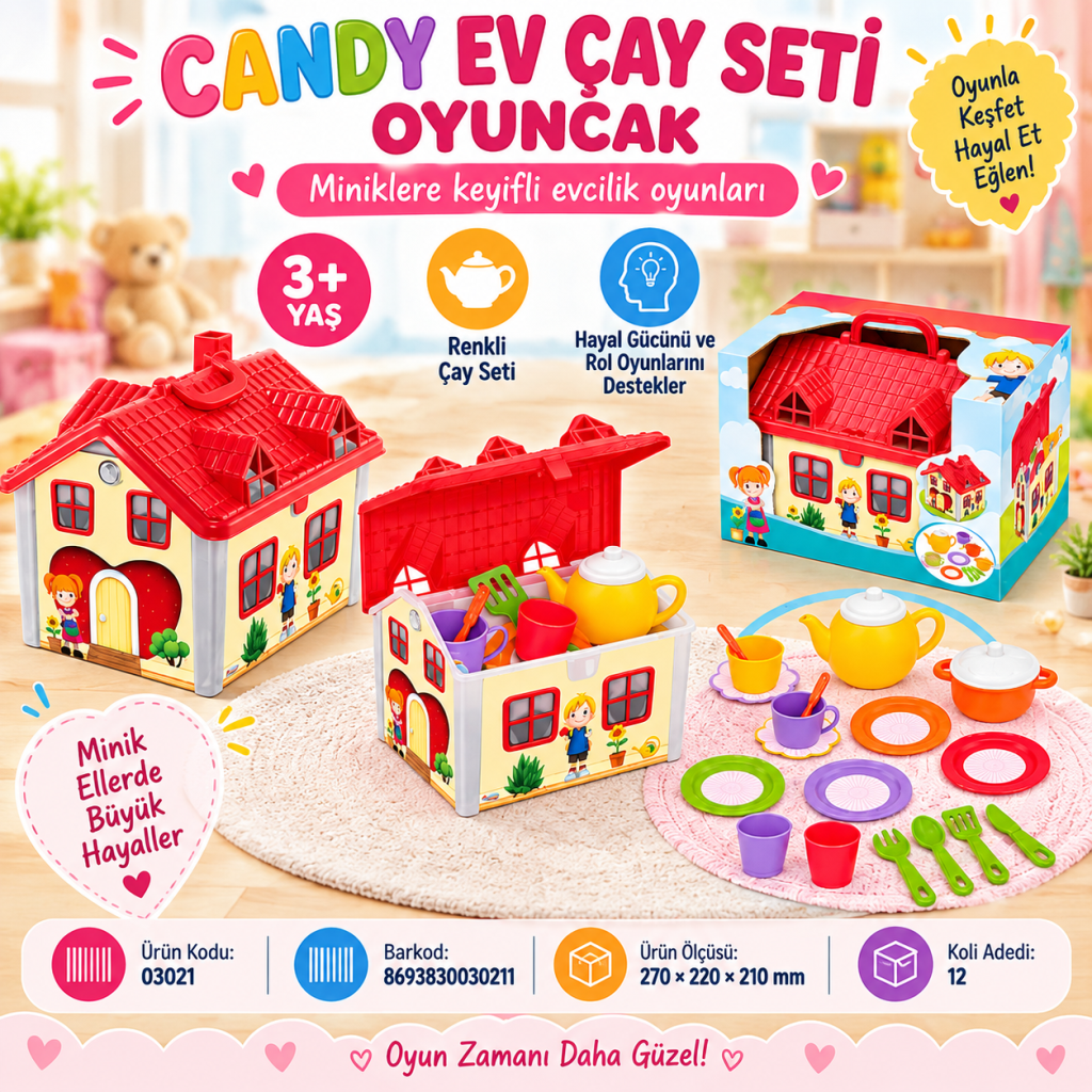 03021 EV ÇAY SETİ OYUNCAK