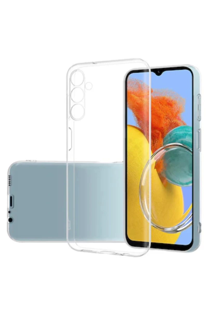 Samsung Galaxy M14 5G Uyumlu Kılıf Lüx Şeffaf Silikon