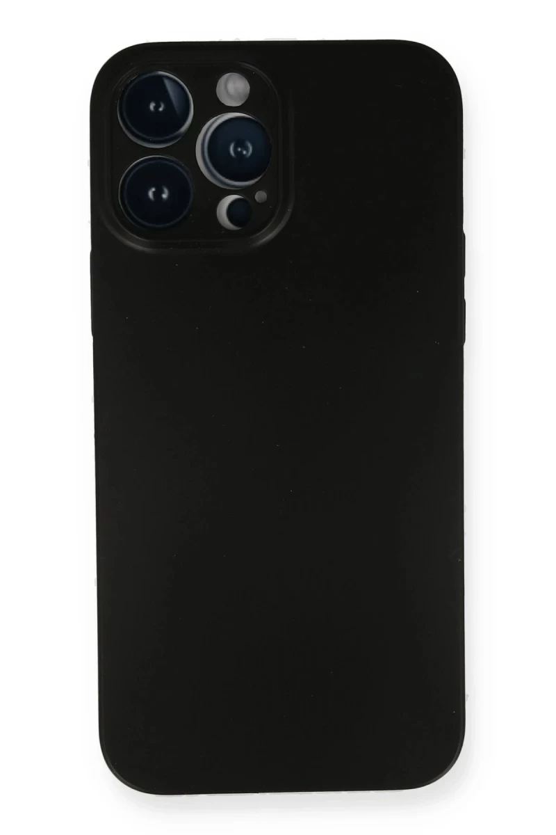Apple iPhone 14 Pro Uyumlu Kılıf PP Ultra İnce Kapak - Siyah