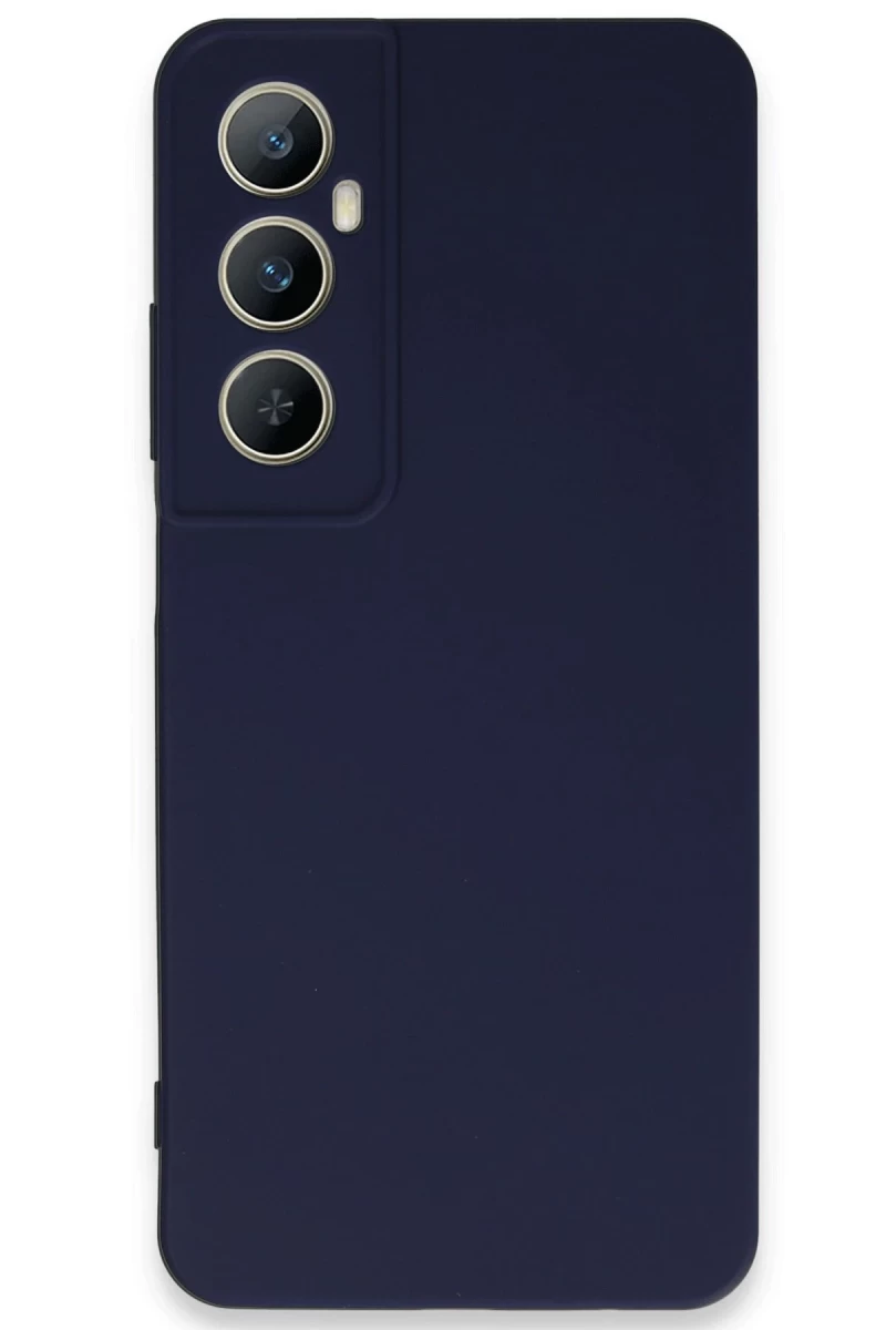 Realme C65 Uyumlu Kılıf First Silikon - Lacivert