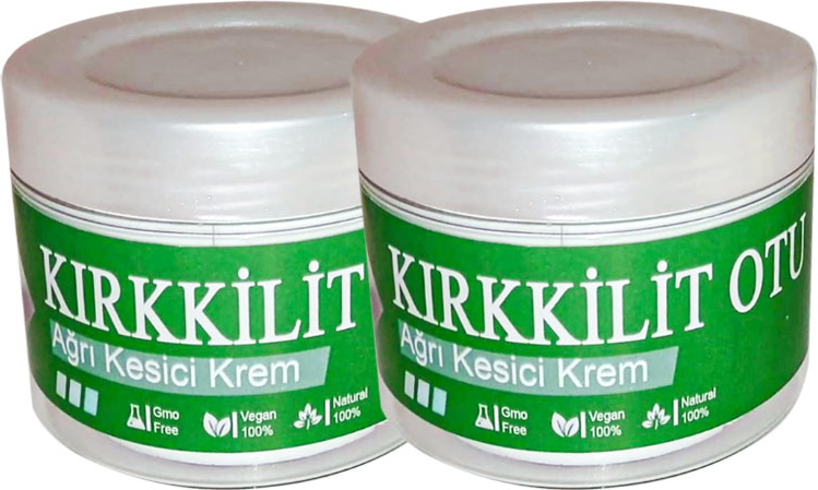 Kırkkilit Otu Kremi 150 ml Büyük Boy Paincream 150 ml Ölçeğinde 2 Adet  Ağırıları Teskin Edici Krem