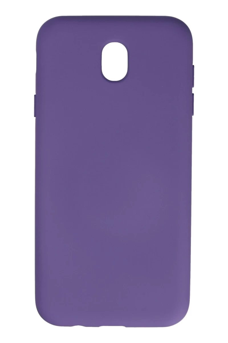 Samsung Galaxy J7 Pro / J730 Kılıf Nano içi Kadife Silikon - Mor