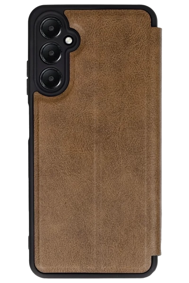 Samsung Galaxy A56 Uyumlu Kılıf Flip Cover - Taba