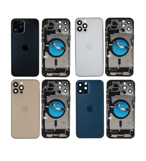 iPhone 12 Pro Max Uyumlu FULL Dolu Kasa (GOLD)