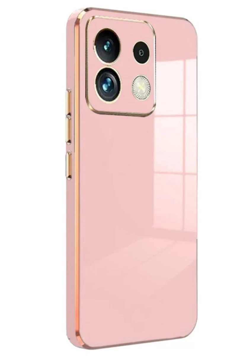 Xiaomi Redmi Note 13 5G Uyumlu Kılıf Volet Silikon - Pembe