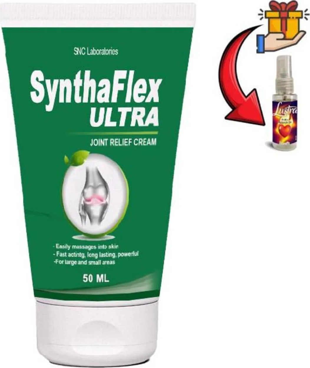 Synthaflex Ultra Masaj Kremi 50 ml x 1 Ad+Masaj Yağı