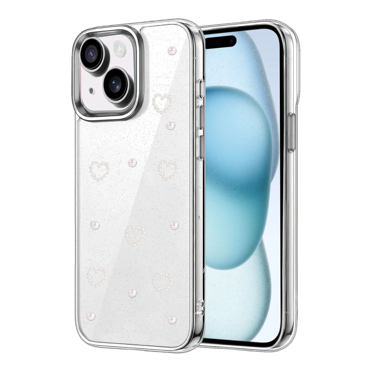 Apple iPhone 14 Fiyonk Desenli Kapak - Desen 10
