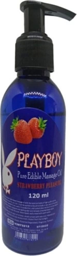 Playboy Endoles Playboy Çilek Aromalı Dinlendirici Kokulu Masaj Yağı 120 ml