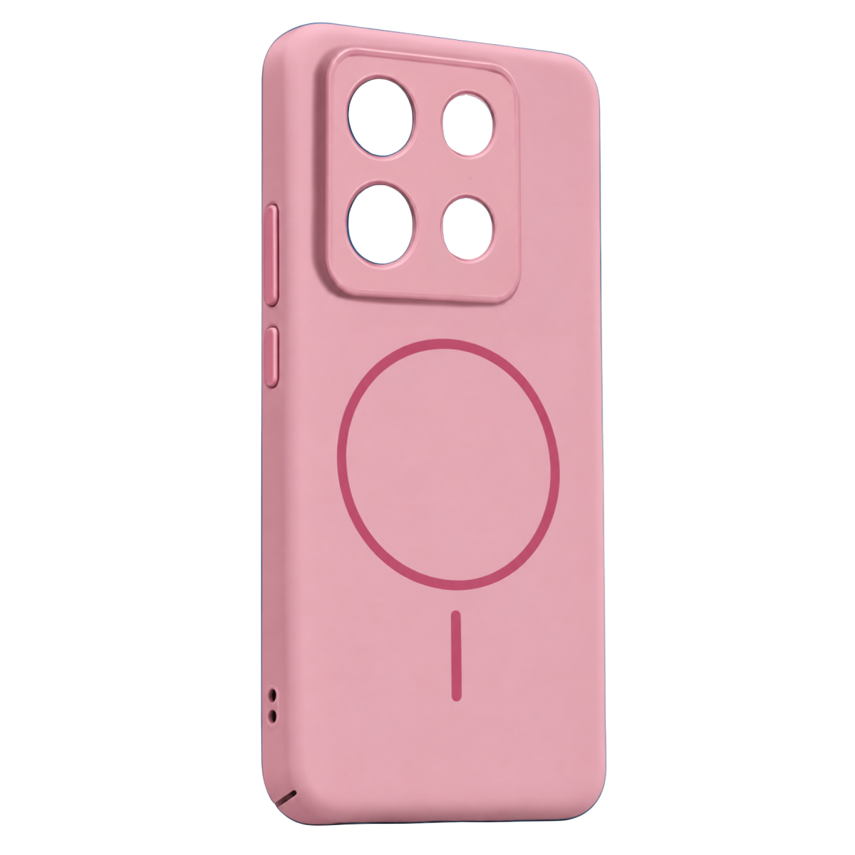 Xiaomi Redmi Note 13 Pro 4G Mika PC Magsafe Kapak - Pembe