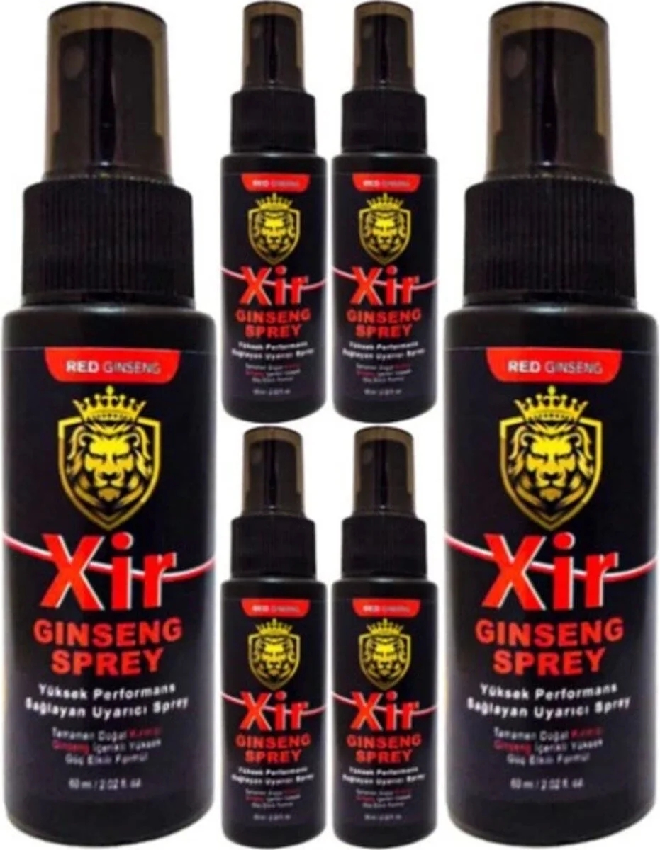 Süper Xir 60 ml Erkeğe Özel Karışım 3xeffect 6 Adet Sprey