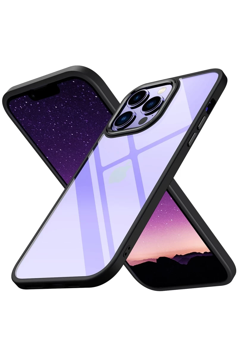 Apple iPhone 14 Pro Max Uyumlu Kılıf Power Silikon - Siyah