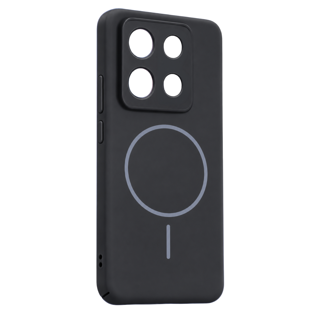 Xiaomi Redmi Note 13 4G Mika PC Magsafe Kapak - Siyah