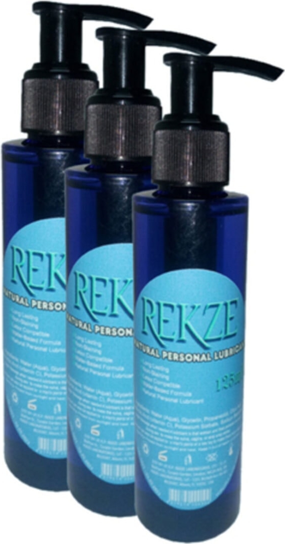 Rekze Erkeklere Kadınlara Özel Masaj Natural Personal Lubricant Doğal  125 Ml 3 A