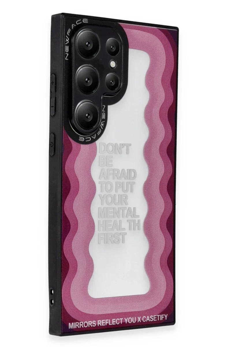 Samsung Galaxy S23 Ultra Uyumlu Kılıf Mirror Desenli Kapak - Mirror - 11