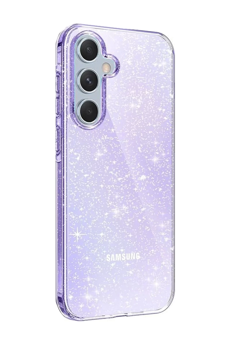 Samsung Galaxy A25 5G Uyumlu Kılıf Glow Kapak - Mor