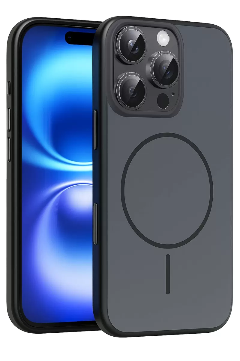 Joko Apple iPhone 16 Pro Max Uyumlu Neva Magsafe Kapak - Siyah