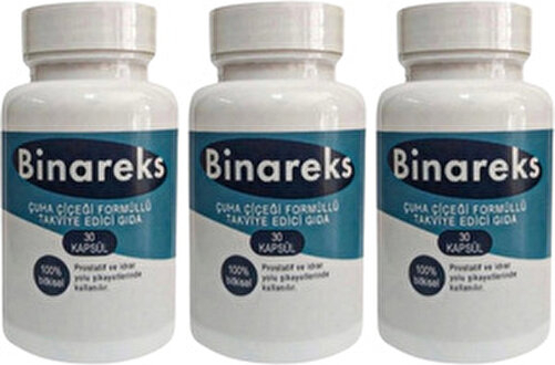 Binareks 30 Kapsül - 3 Kutu
