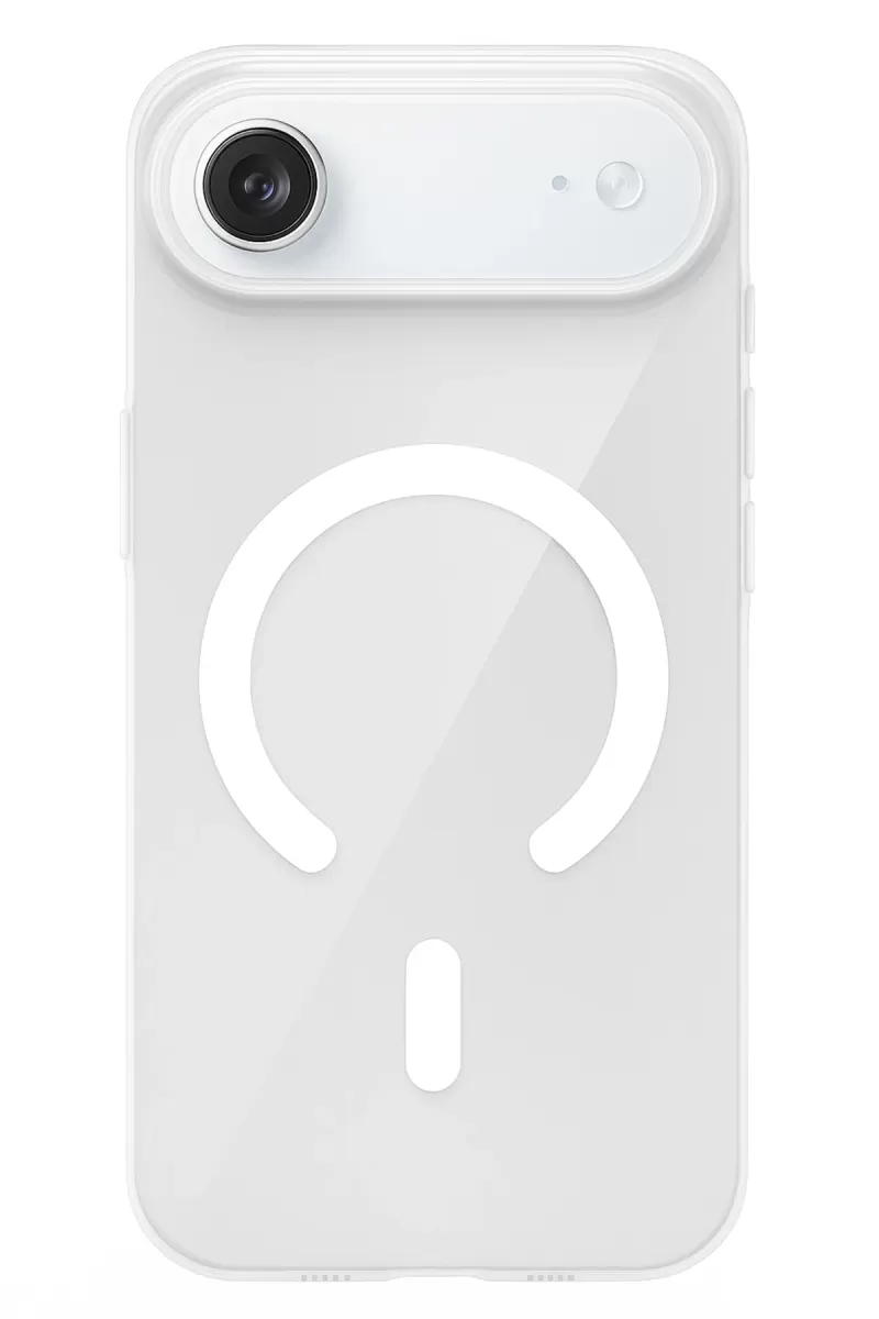 Joko Apple iPhone 17 Uyumlu Air Uyumlu PC Blank Magsafe Kapak - Şeffaf