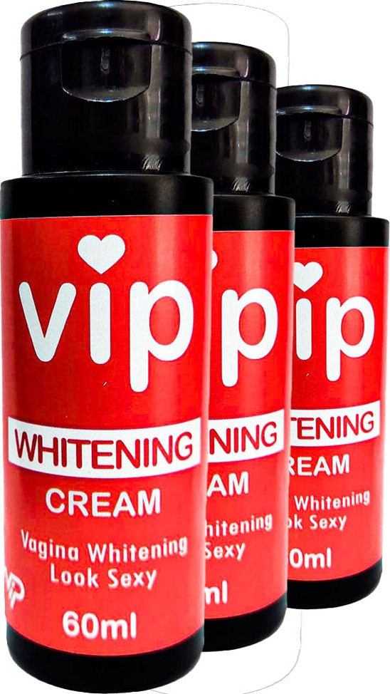 Vıp Renk Ton Whiteningdegistırme Kremi 3 Adet 60 ml Kadın Vajinakremi