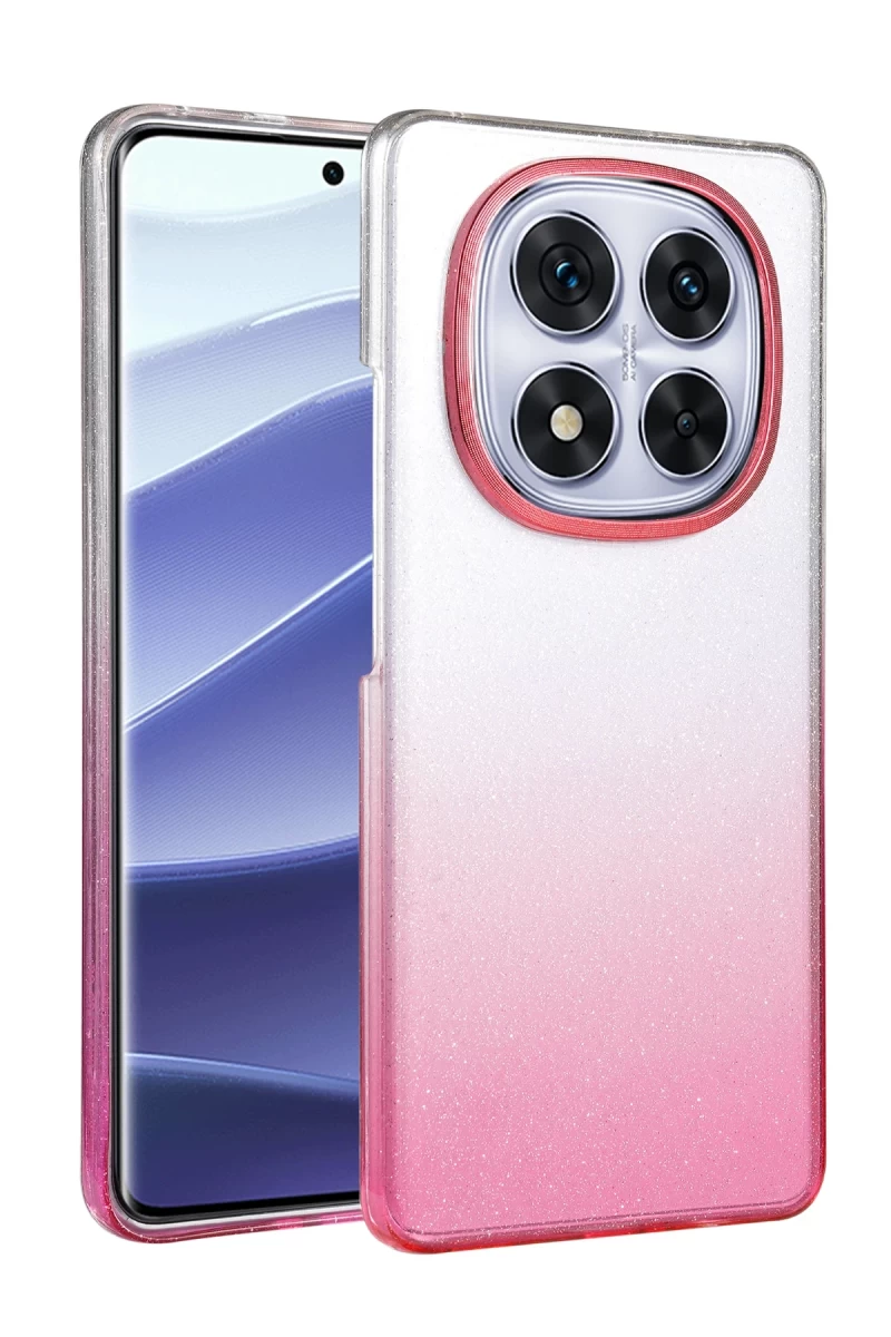 Xiaomi Redmi Note 14 Pro 4G Uyumlu Glossy Kapak - Pembe