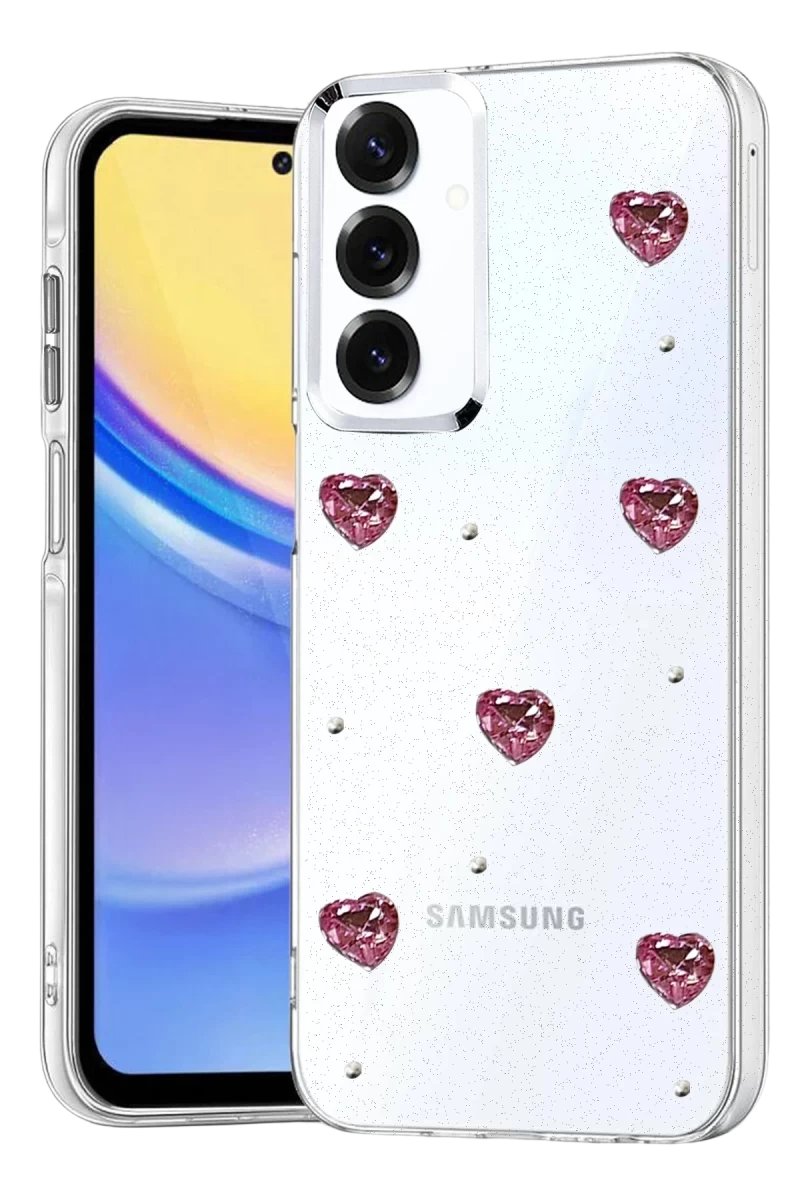 Samsung Galaxy S24 FE Uyumlu Fiyonk Desenli Kapak - Desen 3