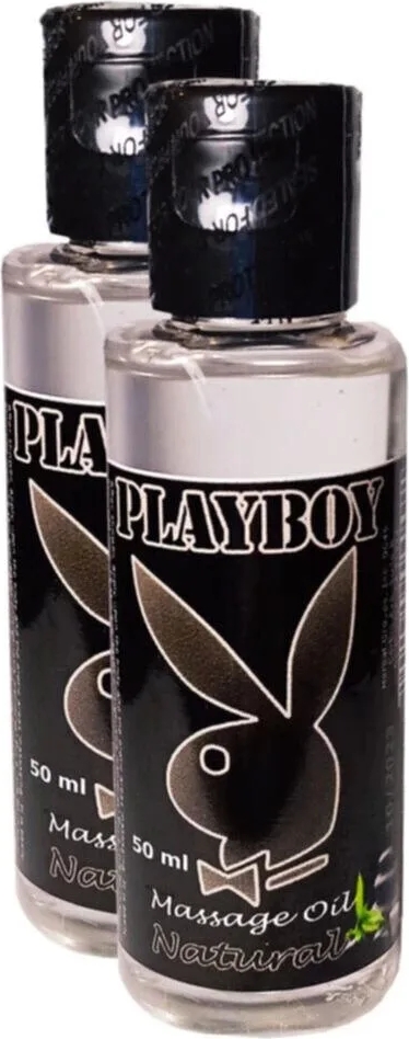 Playboy Massage Oil 50ML Aromasız Masaj Yağı 2 Adet