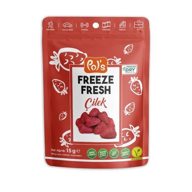 Freeze   Kuru Çilek 15gr 1 Adet