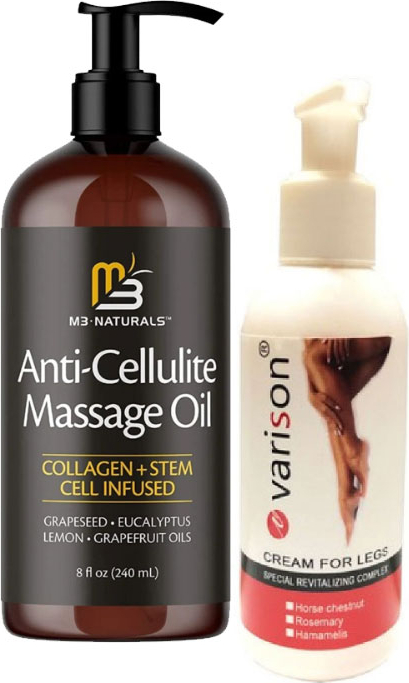 Anti-Cellulite Massage Oil 240 ml  + Varison Varislerinize 120 ml Krem