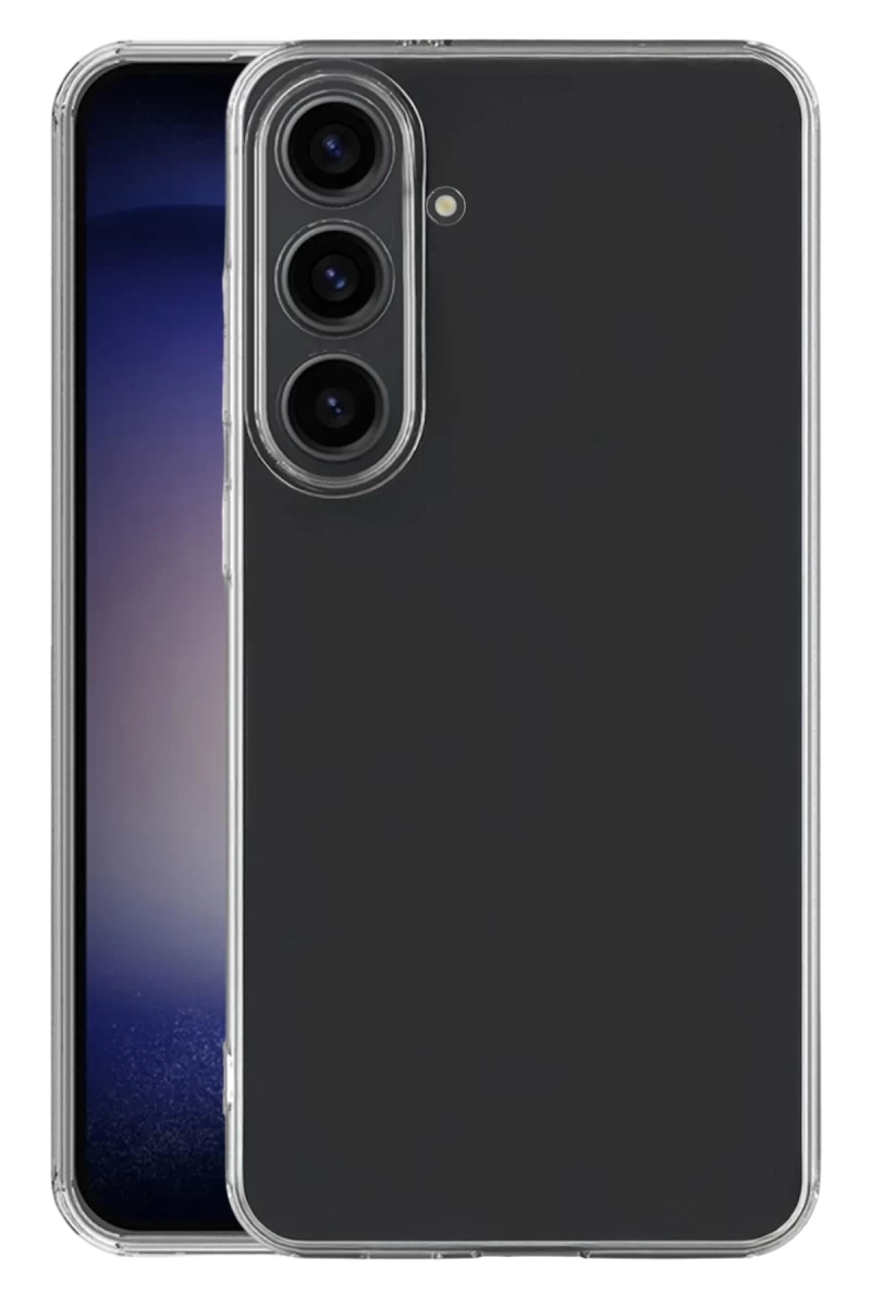Samsung Galaxy S25 FE Uyumlu Kılıf Lüx Şeffaf Silikon