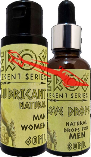 Eros Legent Bay Bayan 60 ml Lubricantgel+ Erkeklere Özel Cinseldamla 30 ml