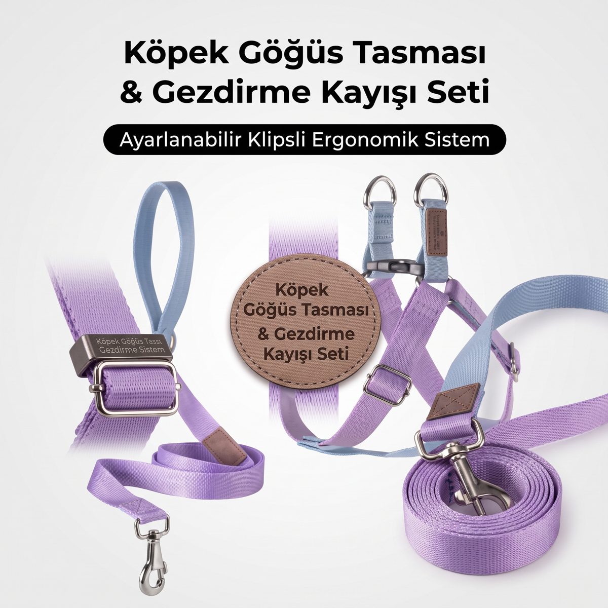 Köpek Gezdirme Tasması Büyük Boy