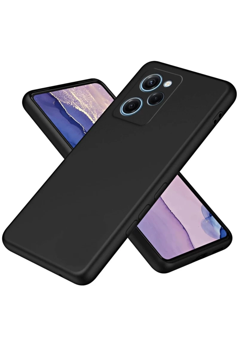 Xiaomi Poco X5 Pro 5G Uyumlu Nano içi Kadife Silikon - Siyah