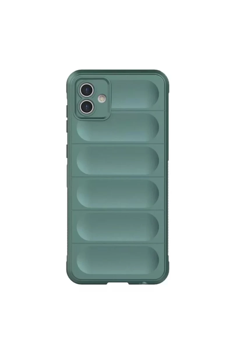 Samsung Galaxy A06 Uyumlu Kılıf Optimum Silikon - Koyu Yeşil