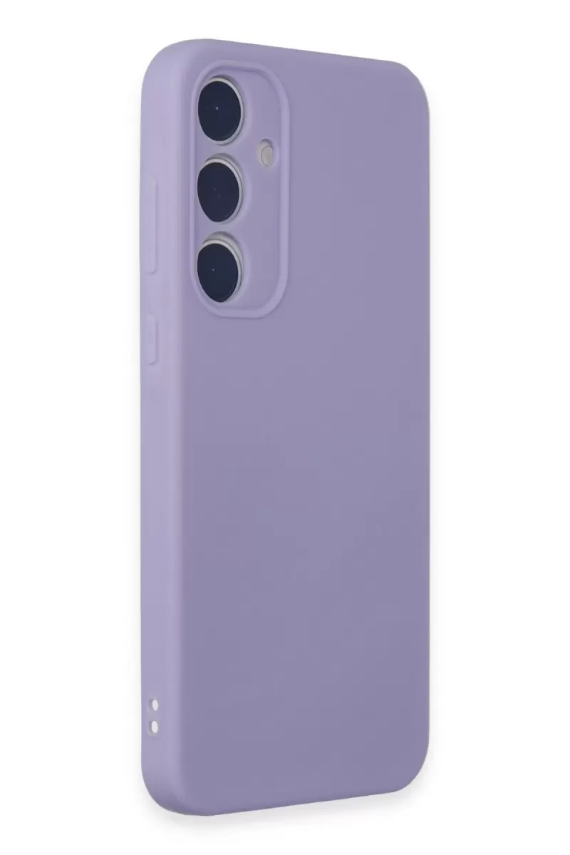 Samsung Galaxy A35 5G Uyumlu Kılıf First Silikon - Lila