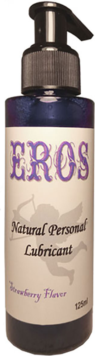 Eros Lubr Lubricant Strawberry 125 ml / Eros Lubr Büyük Boy Çilek Aromalı Anàl  Vajjinal Kayd.ırıcı 120 ml Ölçek - Aromatik Bay Bayan Kullanım