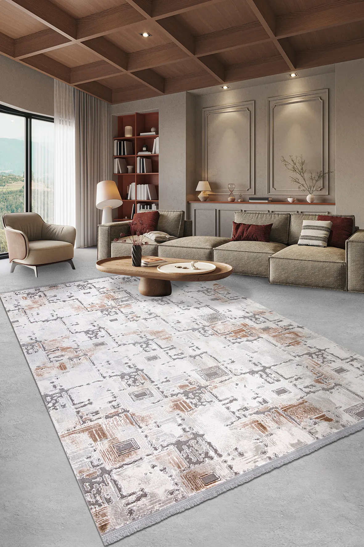 YoudayHomeCollection VALORİA Model Oturma Odası Halısı · EBAT: 80X150