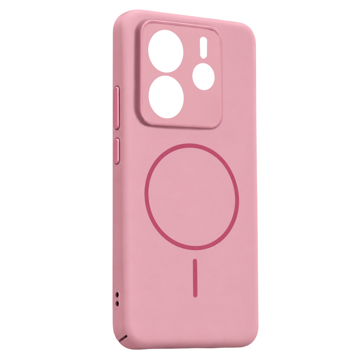Xiaomi Redmi Note 14 4G Mika PC Magsafe Kapak - Pembe